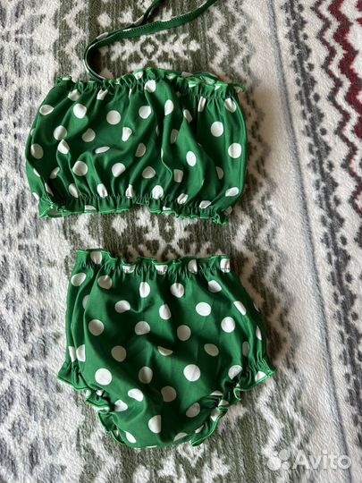 Раздельный купальник на девочку 98 104