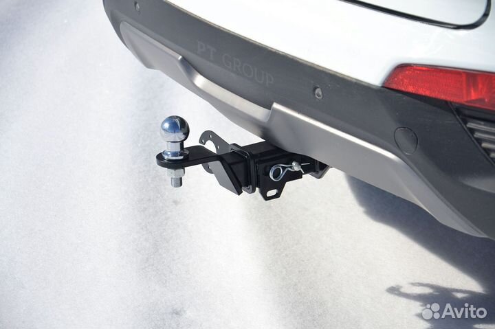 Фаркоп Hyundai Creta, съемный квадрат