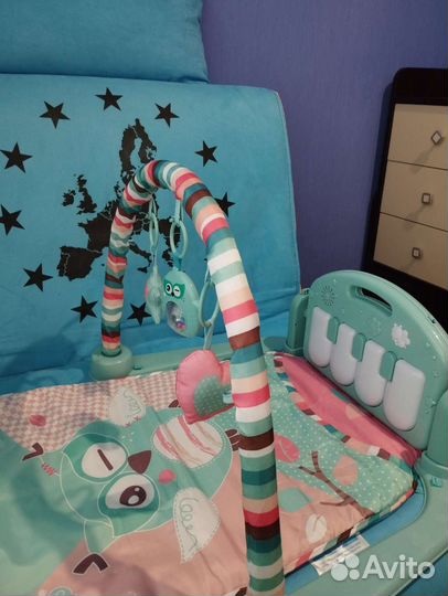 Развивающий коврик baby go