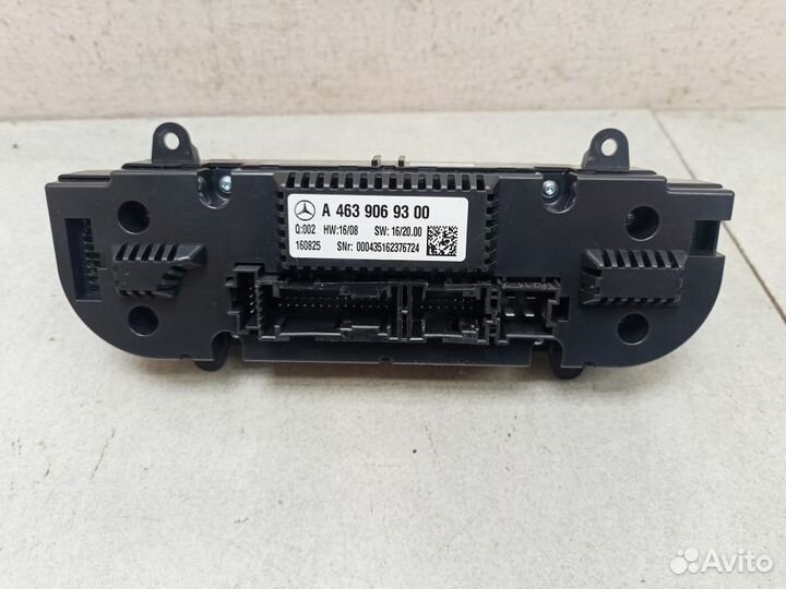 Блок управления климат контролем