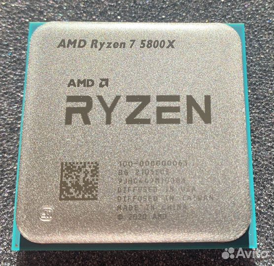Процессор ryzen 7 5800x не рабочий