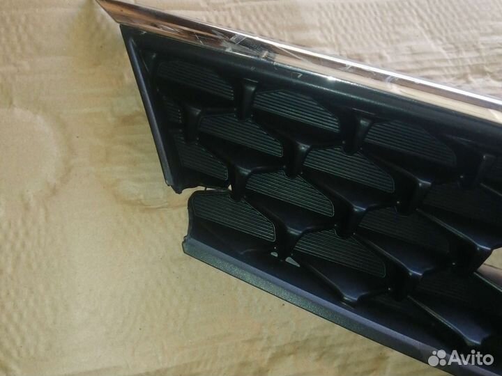 Рёшётка бампера на киа рио