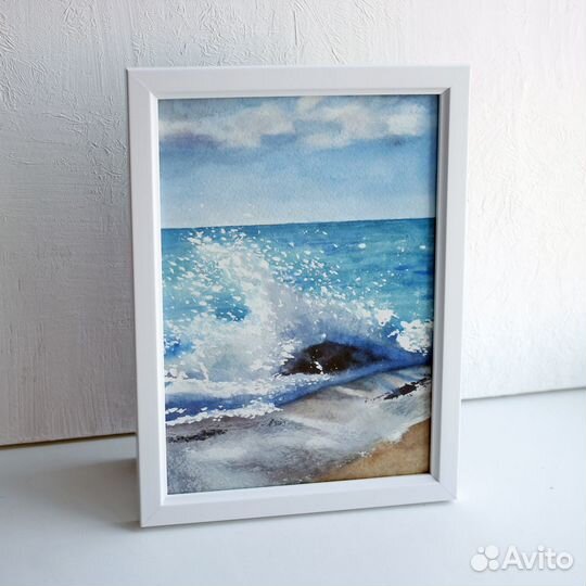 17х23см Картина акварелью 