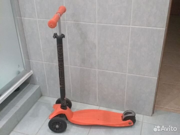 Самокат детский трехколесный micro maxi