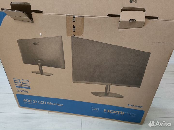 Сломанный монитор AOC 27B2H
