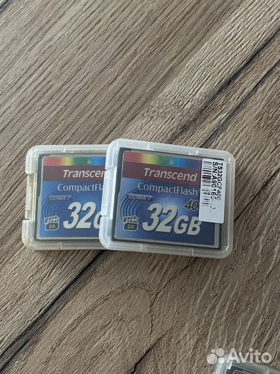 Карта памяти Transcend CompactFlash
