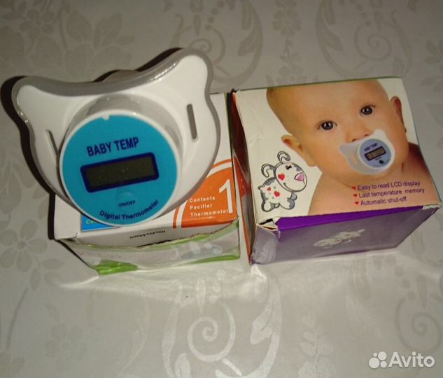 Соска термометр