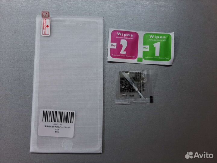 Защитное стекло на айфон 6+