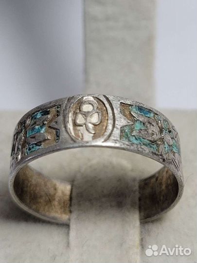 Серебряное кольцо 84 пробы. Антиквариат