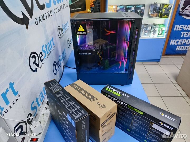 Игровой пк (Core I5-10400/GTX1660Super6gb/16ddr4)