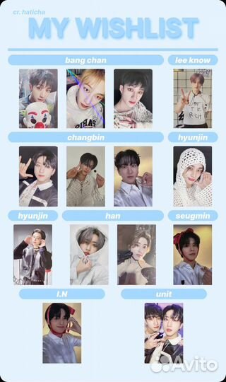 Вишлист на заказ