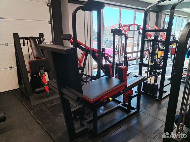 Тренажер Горизонтальный жим ногами, груз 80кг