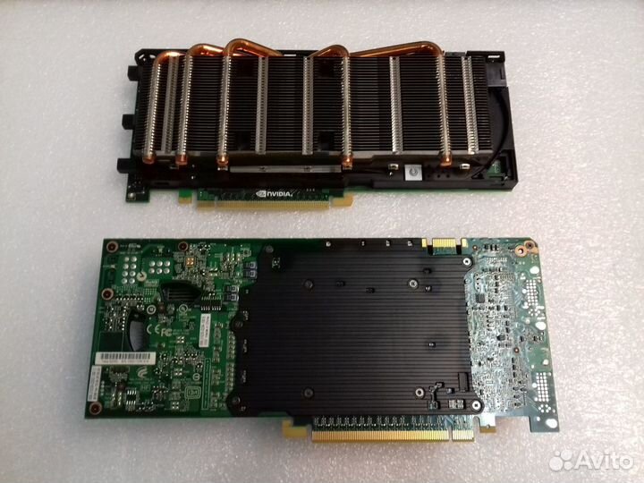 Карты Nvidia Tesla T10 и S2050