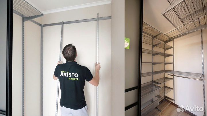 Сборка стеллажей / Монтаж полок в гараже / Мастер