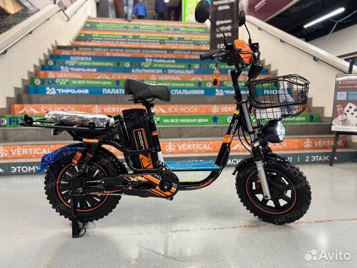 Зимний электровелосипед Kugoo V3 Pro 2024