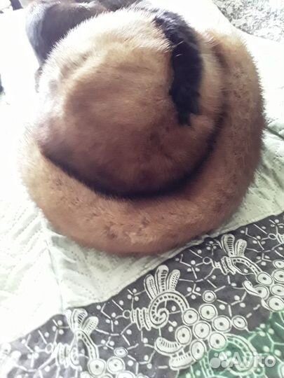 Шапка норковая женская