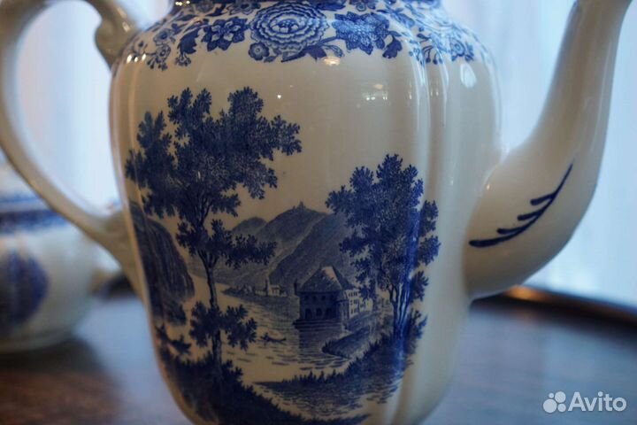 Набор чайник и сахарница. Villeroy &Boch