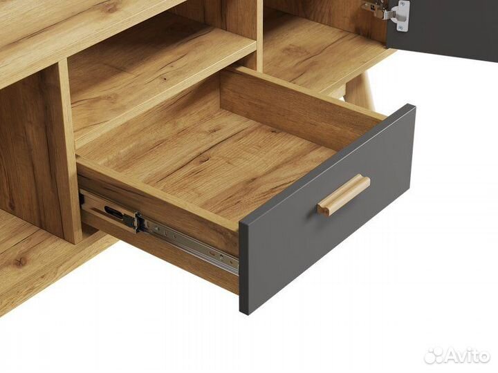 Тв-тумба Нордик-2 Wood Grey