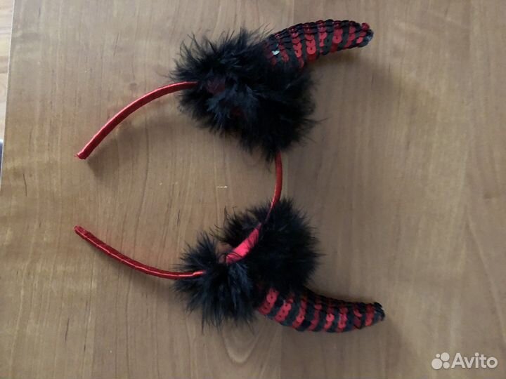 Ободок с рожками