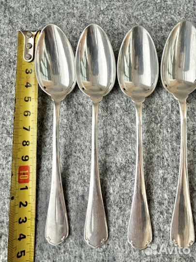 Ложки чайные, посеребрение, christofle