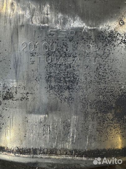 Глушитель резонатор трасса Инфинити G35 4 пок