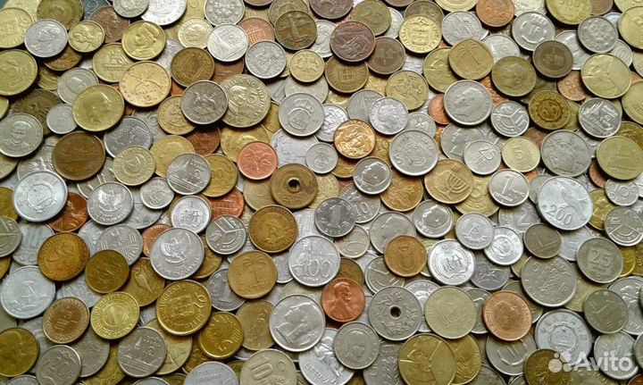 Иностранные монеты на вес
