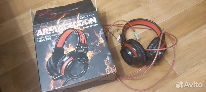 Игровые наушники с микрофоном