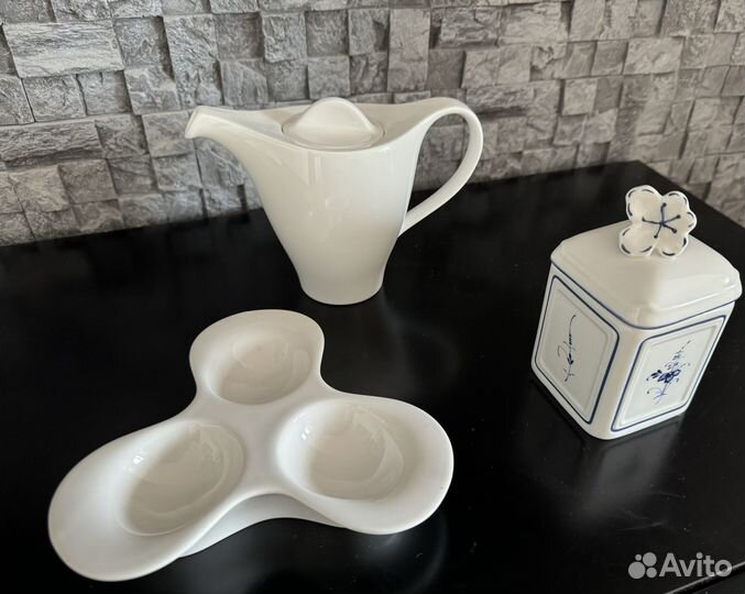 Villeroy&Boch посуда чайник банка менажница