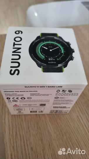 Часы suunto 9 baro black