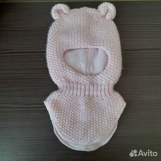 Шапка шлем для девочки