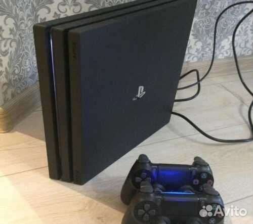 PS4 Pro 1tb (обмен, 2 джоя, 50игр, Гарантия)