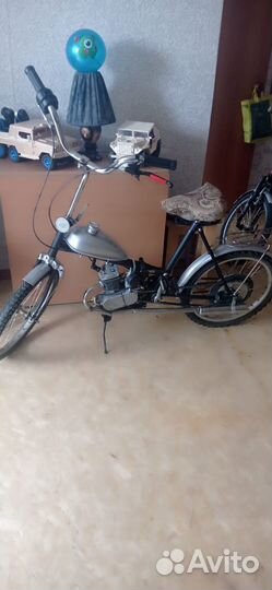 Велосипед с бензиновым мотором