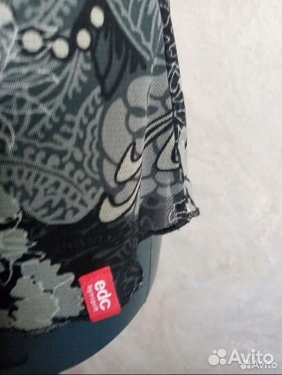 Винтажная блуза топ сетка 44 р Esprit