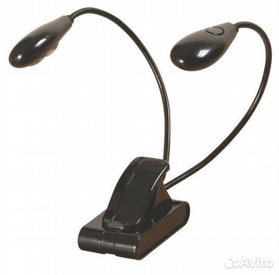 Светильник с двумя гусиными шейками OnStage LED204