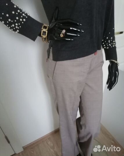 Zara джемпер женский новый с жемчужинами