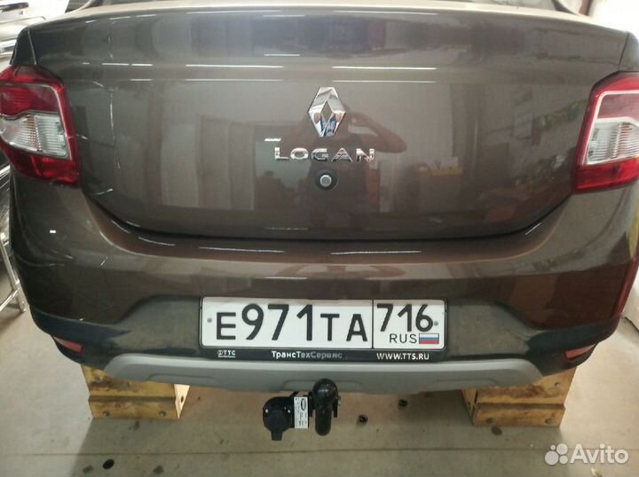 Фаркоп Renault Logan 1 и 2 кузова и установка