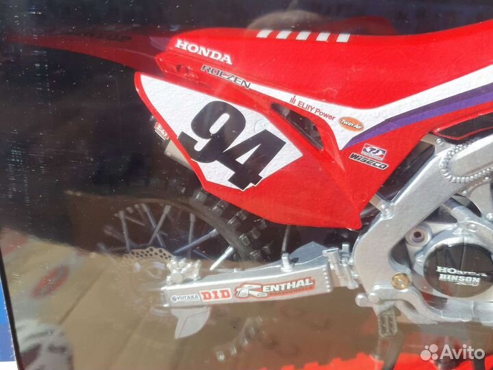 Модель мотоцикла 1:6 honda CRF 450R KEN roczen 94
