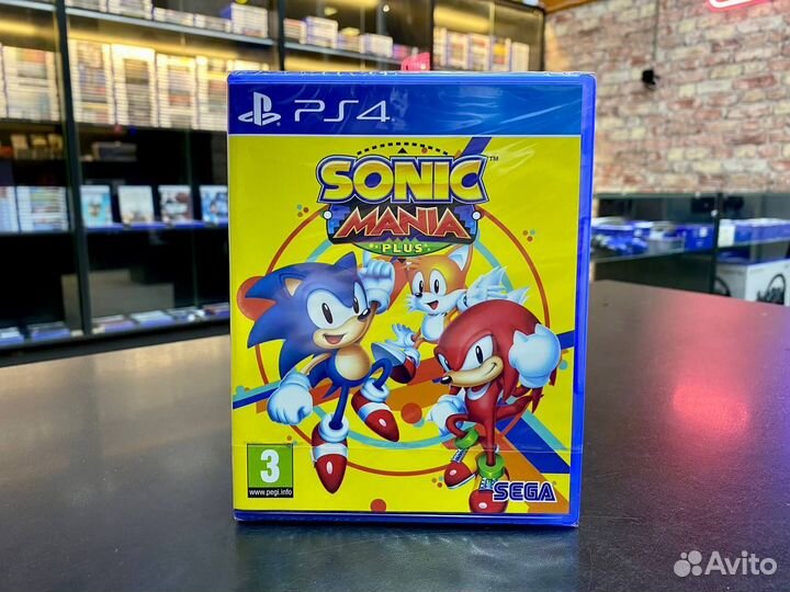 Sonic Mania Plus (PS4) Новый в пленке