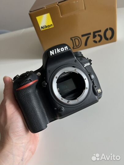 Зеркальный фотоаппарат nikon D750 body