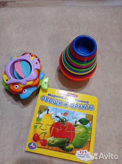 Развивающие игрушки 2+
