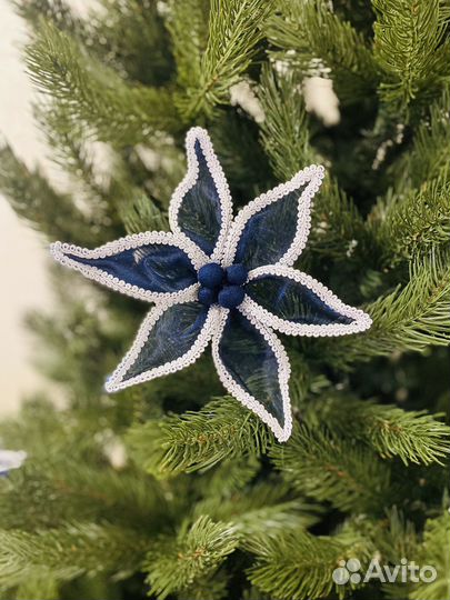 Цветы на ёлку