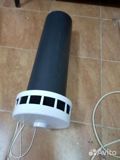 Кив 125 приточный клапан, длина трубы 1м