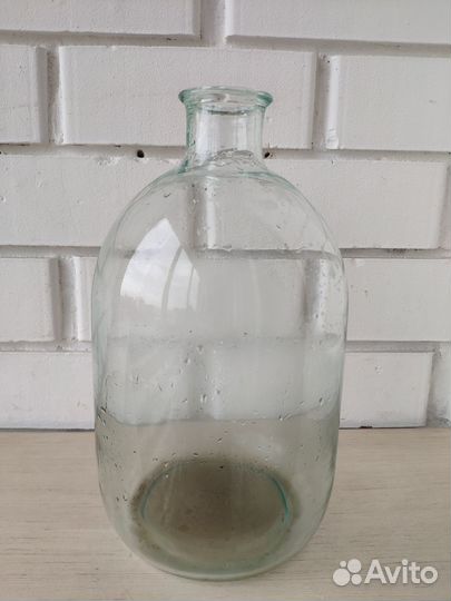 Бутыль стеклянная 5 литров СССР