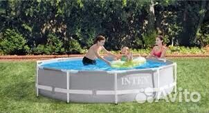 Каркасный бассейн intex