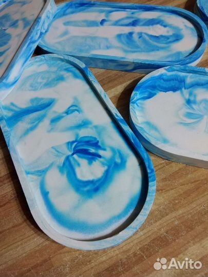 Поднос гипсовый большой