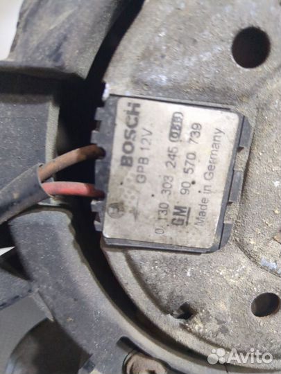 Вентилятор радиатора Opel Astra G, 2001