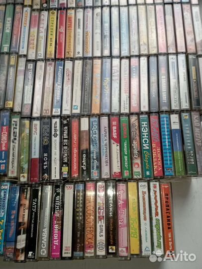 200 Аудиокассет попса начало 2000х