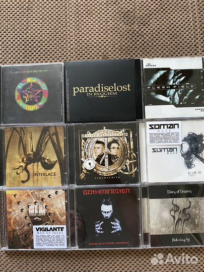 Cd диски Paradiselost,Sodom,Lowe и др