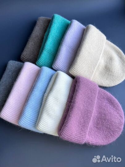 Шапка вязаная женская