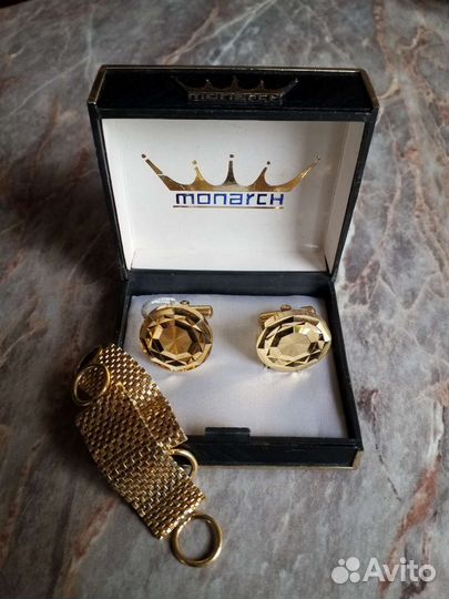 Запонки СССР. Monarch